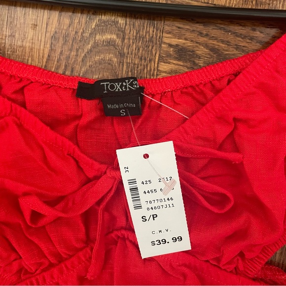 Red Mini Dress ❤️ - Picture 4 of 5